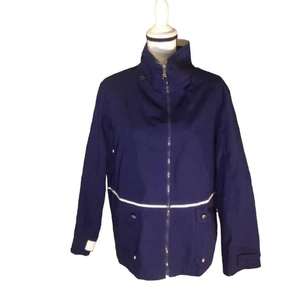 Mackintosh New England Nautical Jacket Blue Large